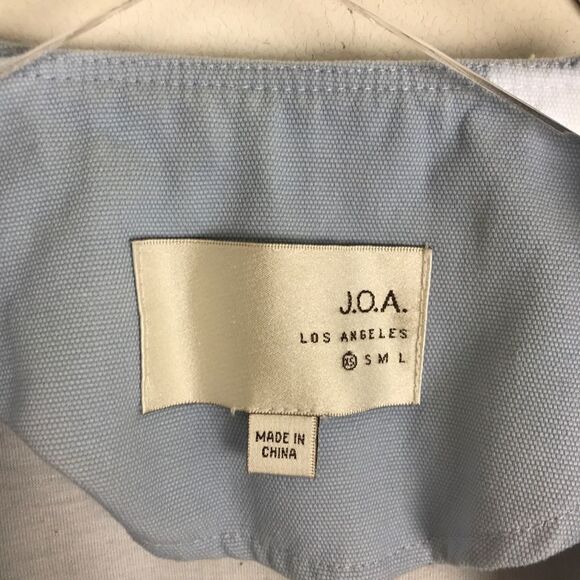 New JOA Cotton Twill Zippered Coat Jacket Oversize - Picture 6 of 8